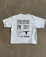 Caliche "Jesus Saved You" Cropped Tee