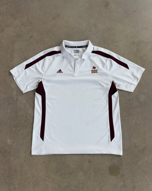 Caliche x Adidas Texas State Polo